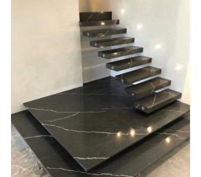 Cầu thang ốp đá granite